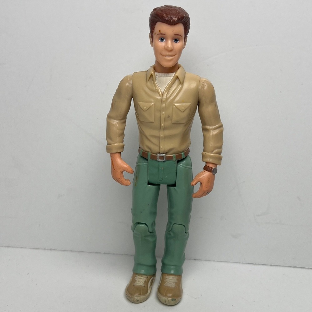Mattel 2002 Male Action Figure Tan Shirt Green‎ Pants 77311 Vintage Toy